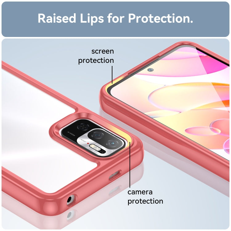 For Xiaomi Redmi Note 11SE Colorful Series Acrylic + TPU Phone Case