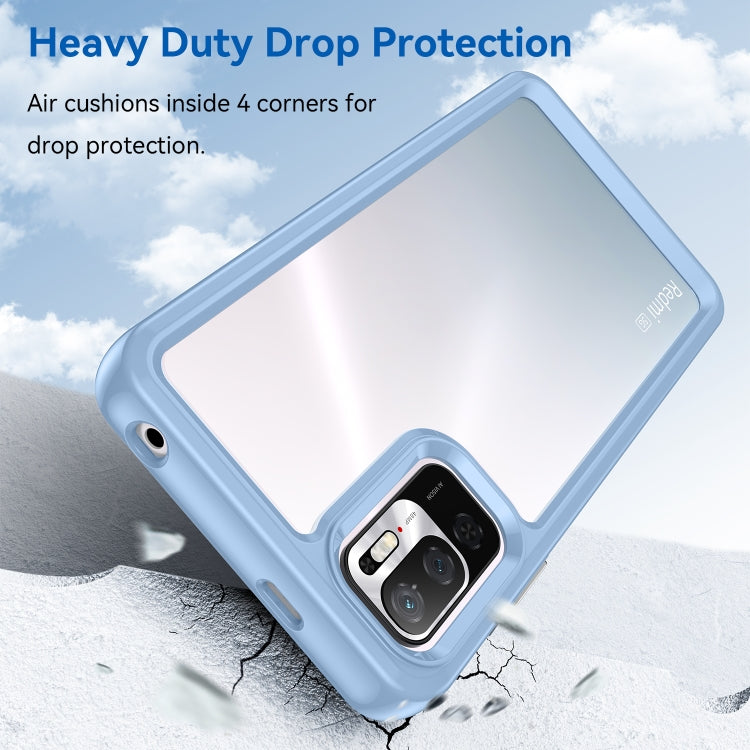 For Xiaomi Redmi Note 11SE Colorful Series Acrylic + TPU Phone Case