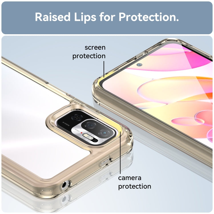 For Xiaomi Redmi Note 11SE Colorful Series Acrylic + TPU Phone Case