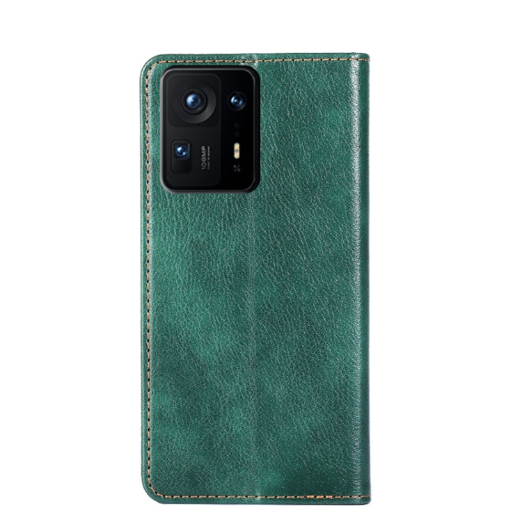 For Xiaomi Mix 4 Gloss Oil Solid Color Magnetic Leather Phone Case