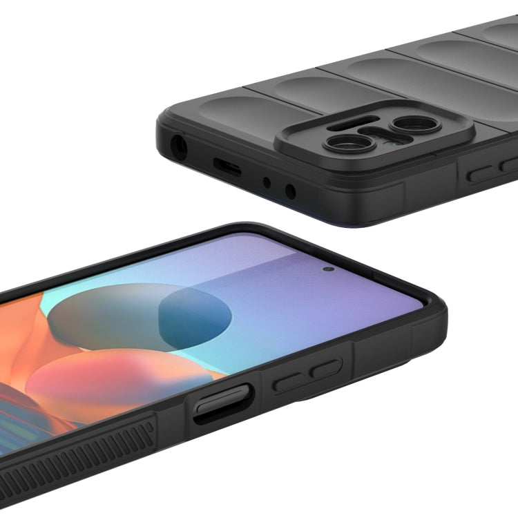 For Xiaomi Redmi Note 10 Pro 4G Magic Shield TPU + Flannel Phone Case