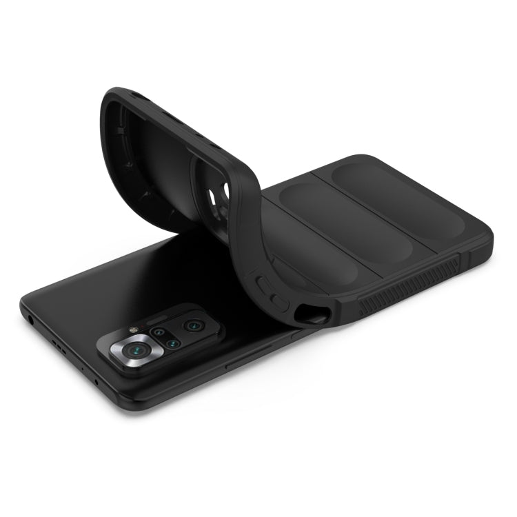 For Xiaomi Redmi Note 10 Pro 4G Magic Shield TPU + Flannel Phone Case