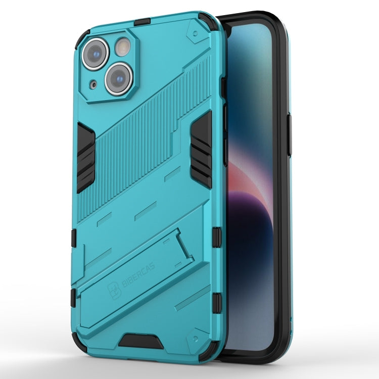 For iPhone 14 Punk Armor 2 in 1 PC + TPU Phone Case