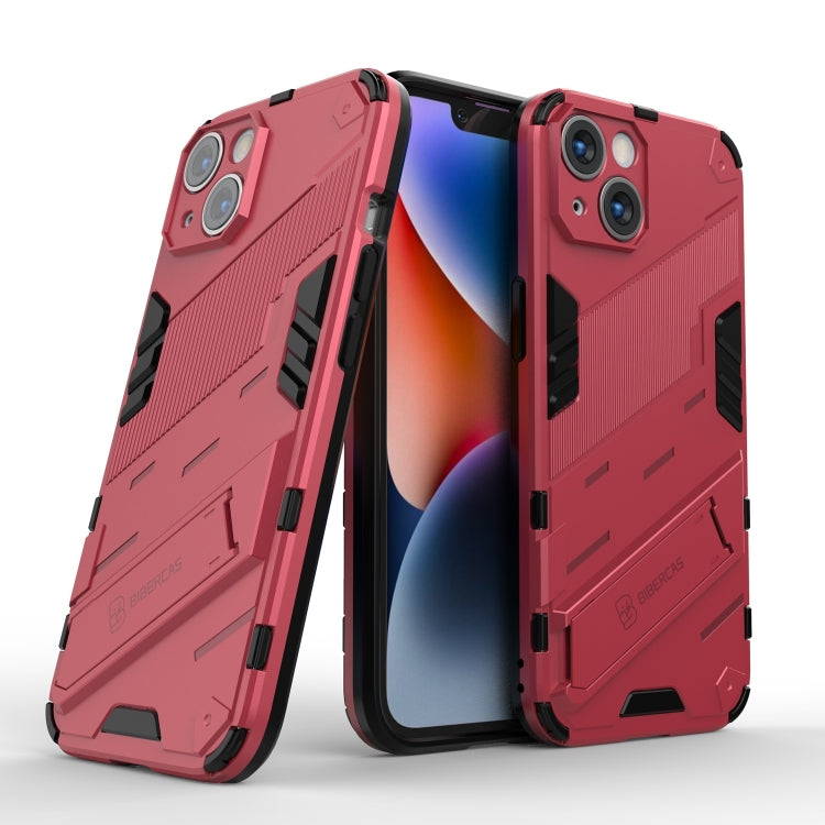 For iPhone 14 Punk Armor 2 in 1 PC + TPU Phone Case