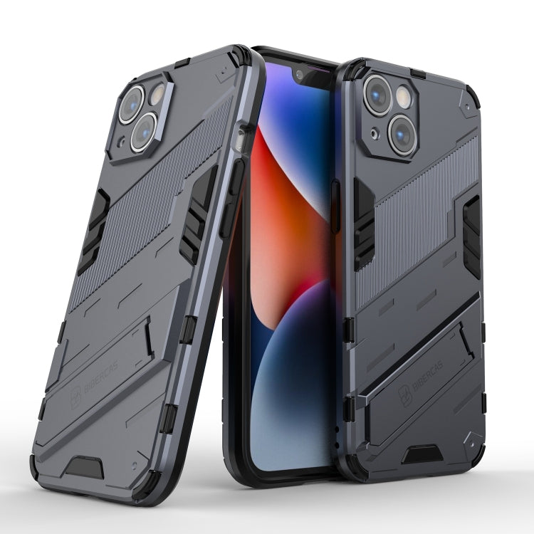 For iPhone 14 Plus Punk Armor 2 in 1 PC + TPU Phone Case