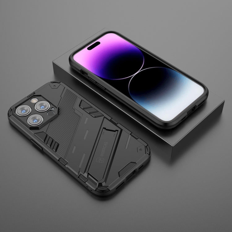 For iPhone 14 Pro Punk Armor 2 in 1 PC + TPU Phone Case