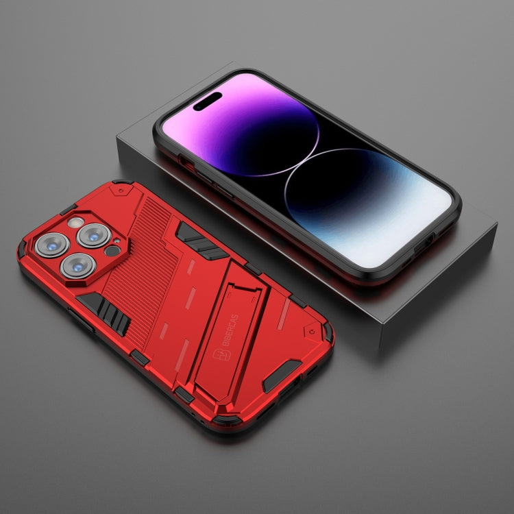 For iPhone 14 Pro Punk Armor 2 in 1 PC + TPU Phone Case