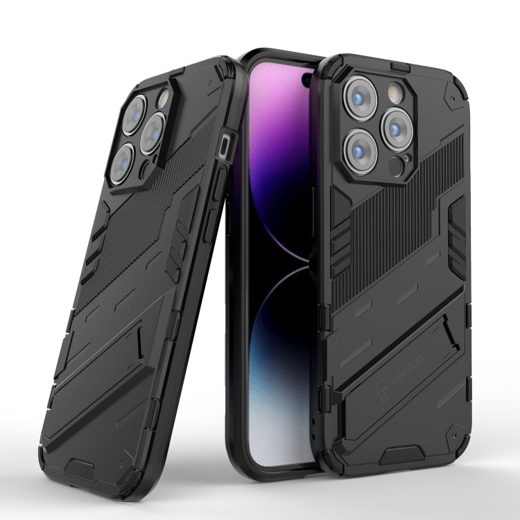 For iPhone 14 Pro Max Punk Armor 2 in 1 PC + TPU Phone Case