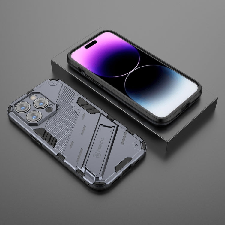 For iPhone 14 Pro Max Punk Armor 2 in 1 PC + TPU Phone Case