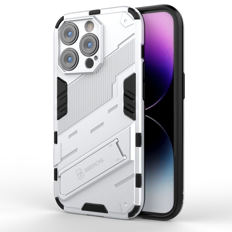 For iPhone 14 Pro Max Punk Armor 2 in 1 PC + TPU Phone Case