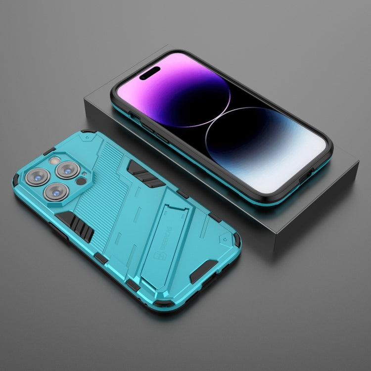 For iPhone 14 Pro Max Punk Armor 2 in 1 PC + TPU Phone Case