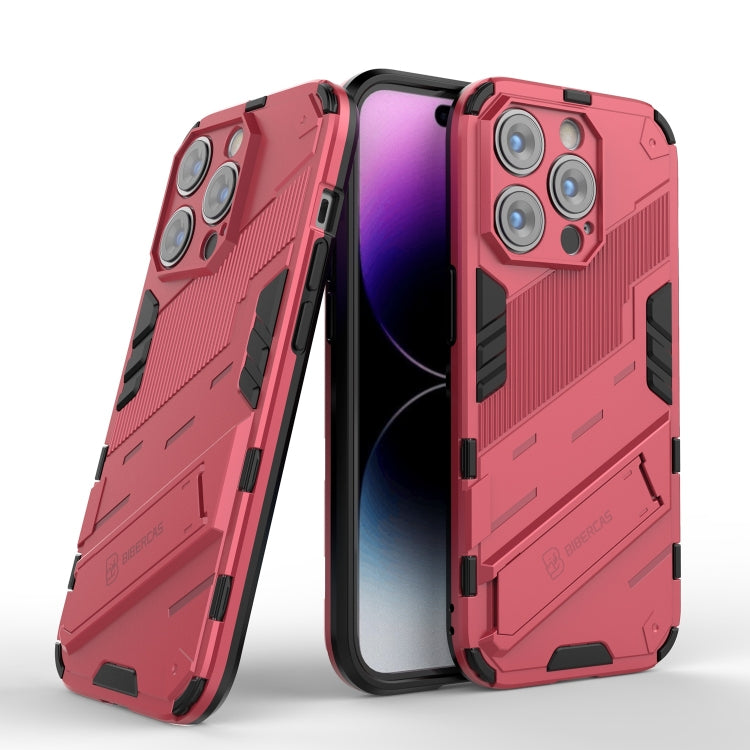 For iPhone 14 Pro Max Punk Armor 2 in 1 PC + TPU Phone Case