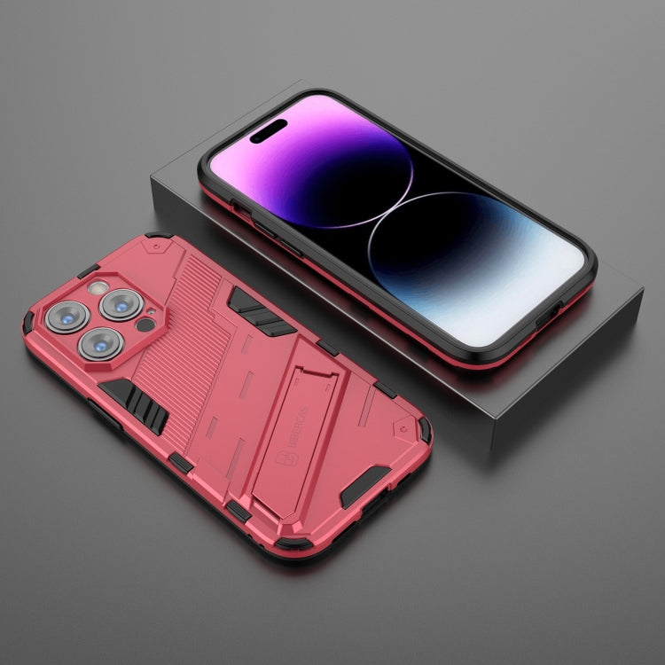 For iPhone 14 Pro Max Punk Armor 2 in 1 PC + TPU Phone Case