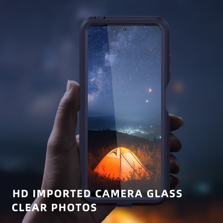 For Xiaomi Redmi Note 11 4G Global/Redmi Note 11s Global RedPepper TPU + PC + PET Waterproof Shockproof Phone Case(Black)