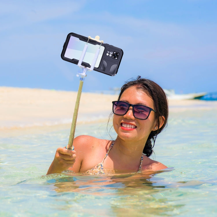 For Xiaomi Redmi Note 11 4G Global/Redmi Note 11s Global RedPepper TPU + PC + PET Waterproof Shockproof Phone Case(Black)