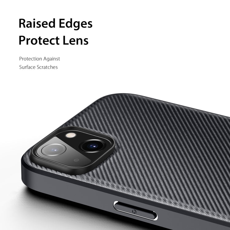 For iPhone 14 Plus DUX DUCIS Fino Series PU + TPU Phone Case