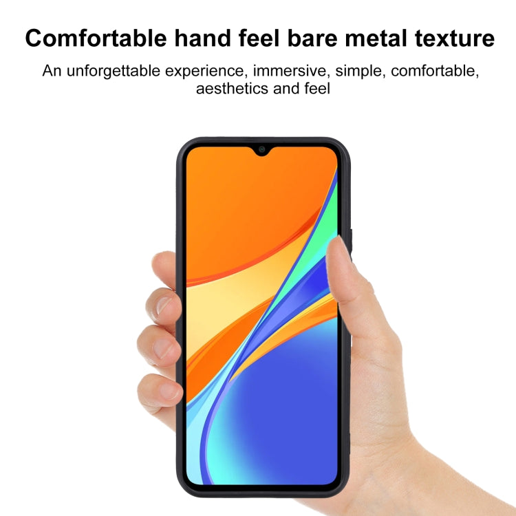 For Xiaomi Redmi 9C TPU Phone Case(Black)