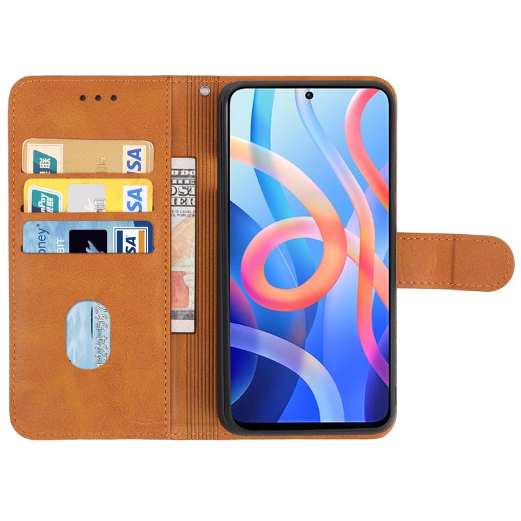 For Xiaomi Redmi Note 11T 5G Leather Phone Case