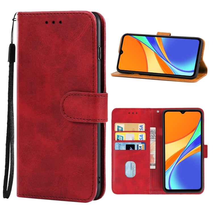 For Xiaomi Redmi 9C Leather Phone Case