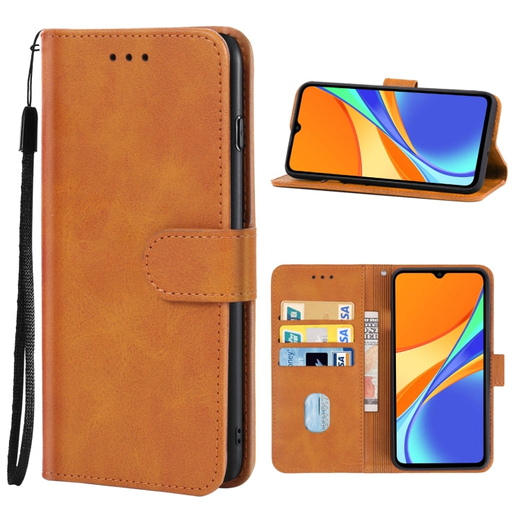 For Xiaomi Redmi 9C Leather Phone Case