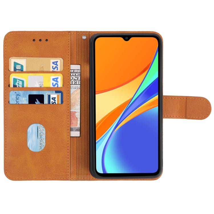 For Xiaomi Redmi 9C Leather Phone Case