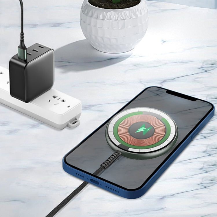 WiWU M14 Transparent Magnetic Wireless Charger
