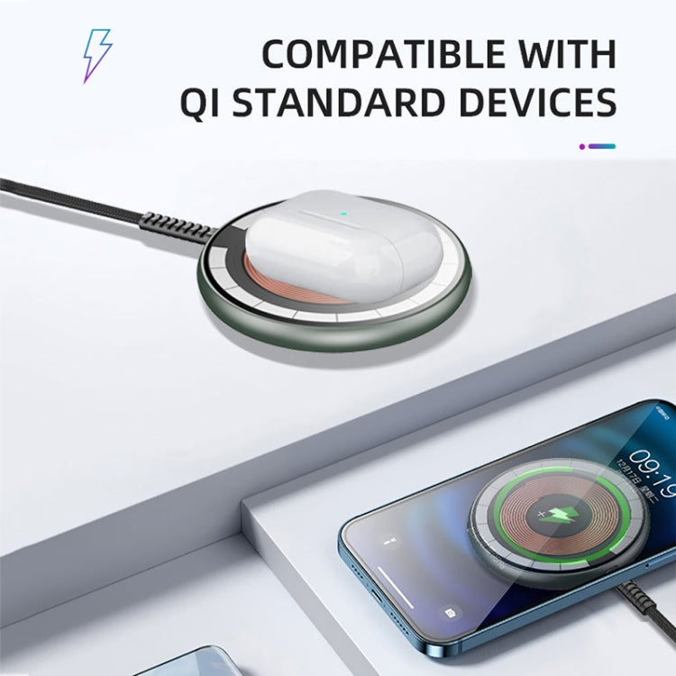 WiWU M14 Transparent Magnetic Wireless Charger