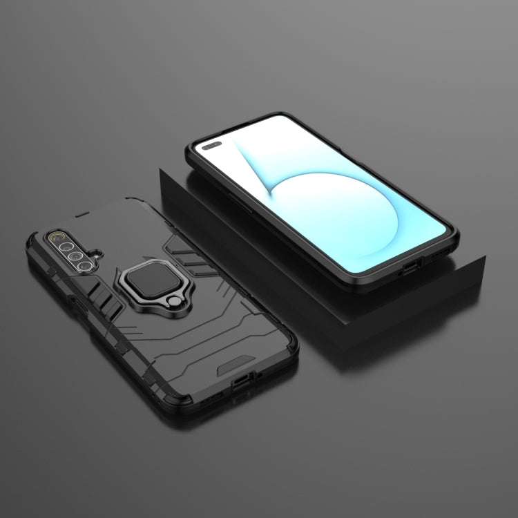 For OPPO Realme X50 5G Shockproof PC + TPU Protective Case with Magnetic Ring Holder