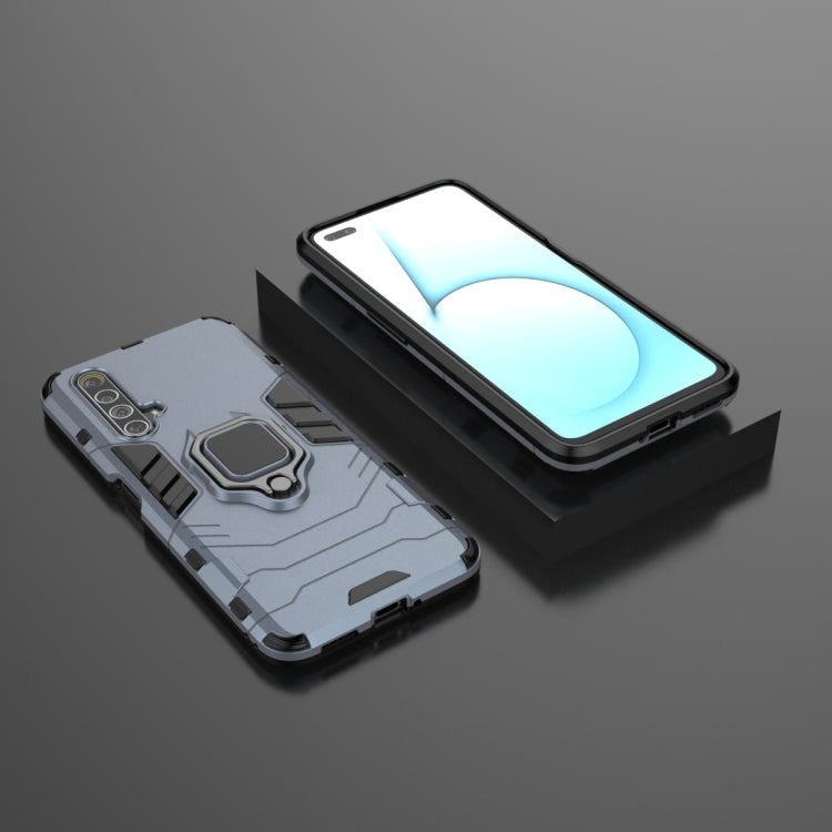 For OPPO Realme X50 5G Shockproof PC + TPU Protective Case with Magnetic Ring Holder