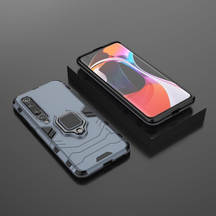 For Xiaomi 10 Shockproof PC + TPU Protective Case with Magnetic Ring Holder