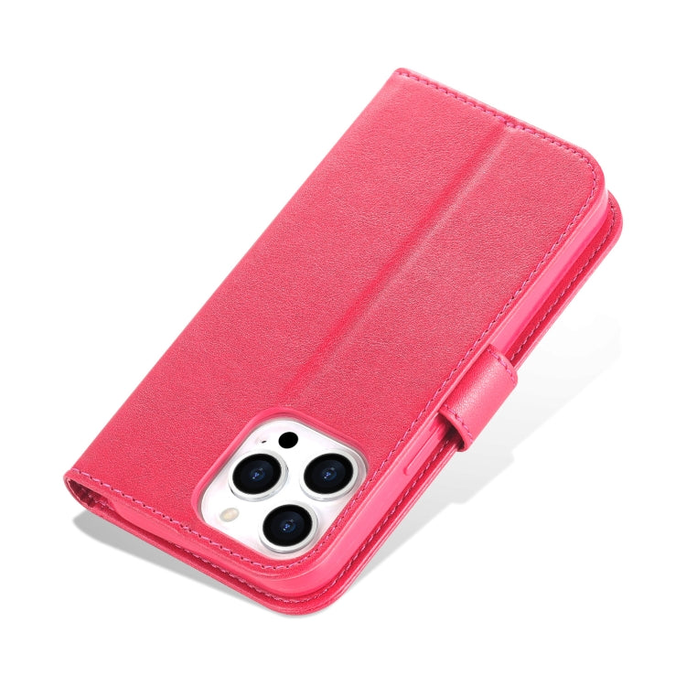 For iPhone 14 Pro AZNS Sheepskin Texture Horizontal Flip Leather Case