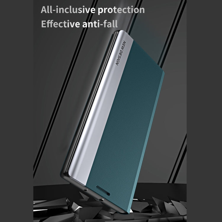 For iPhone 14 Pro Max Side Electroplated Magnetic Leather Phone Case