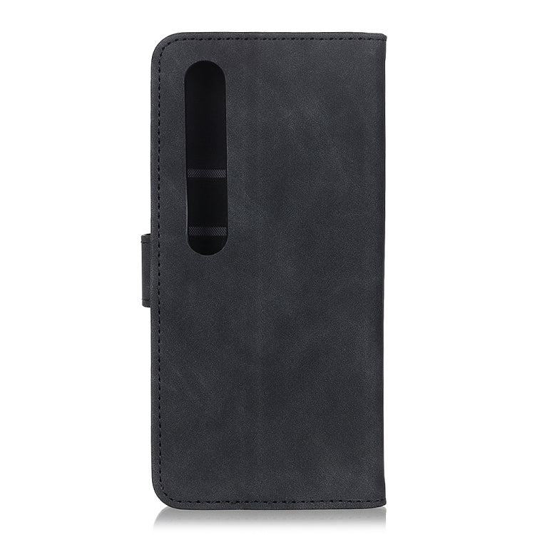 For Xiaomi 10 5G / 10 Pro 5G Retro Texture PU + TPU Horizontal Flip Leather Case with Holder & Card Slots & Wallet