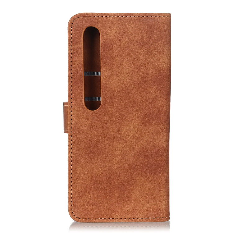 For Xiaomi 10 5G / 10 Pro 5G Retro Texture PU + TPU Horizontal Flip Leather Case with Holder & Card Slots & Wallet