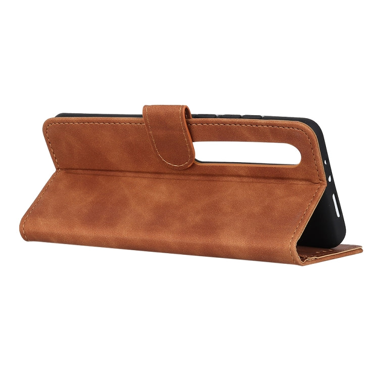 For Xiaomi 10 5G / 10 Pro 5G Retro Texture PU + TPU Horizontal Flip Leather Case with Holder & Card Slots & Wallet