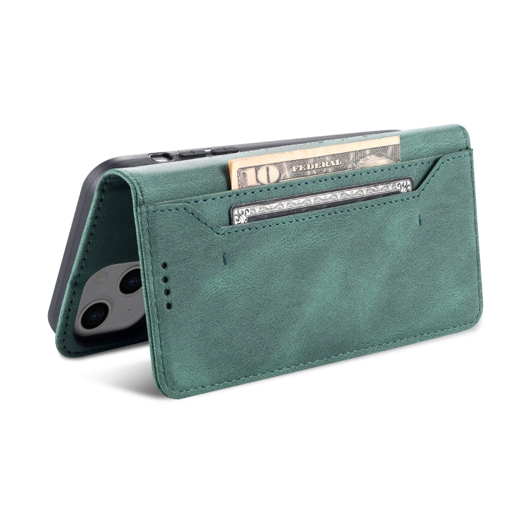 For iPhone 14 AZNS Dream Second Generation Skin Feel PU+TPU Horizontal Flip Leather Phone Case