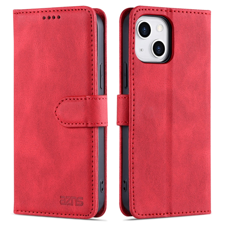 For iPhone 14 AZNS Dream Second Generation Skin Feel PU+TPU Horizontal Flip Leather Phone Case