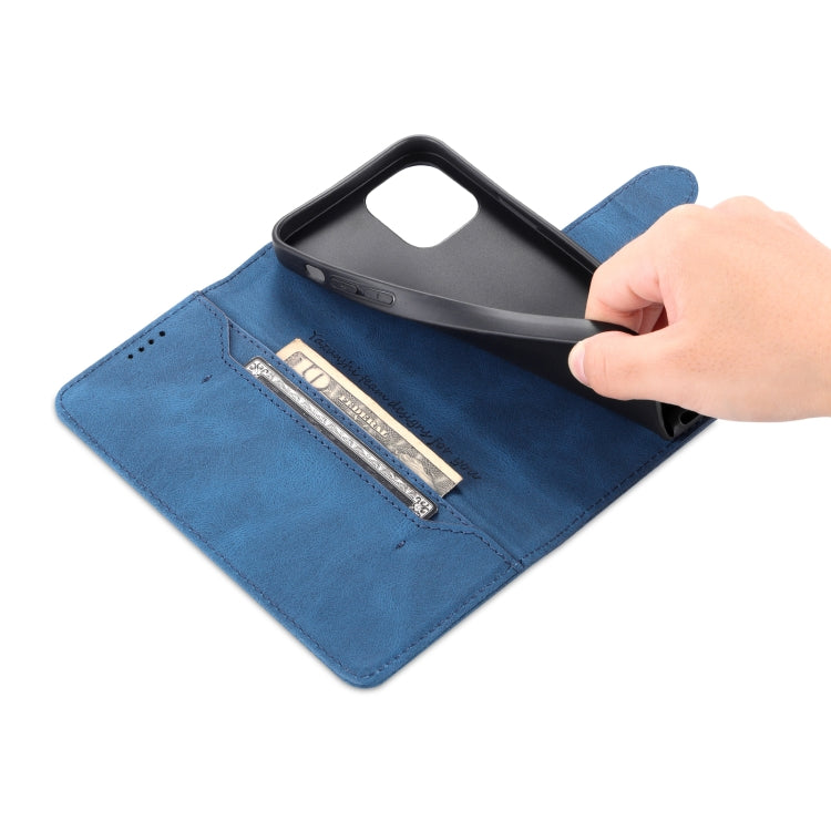 For iPhone 14 Plus AZNS Dream Second Generation Skin Feel PU+TPU Horizontal Flip Leather Phone Case