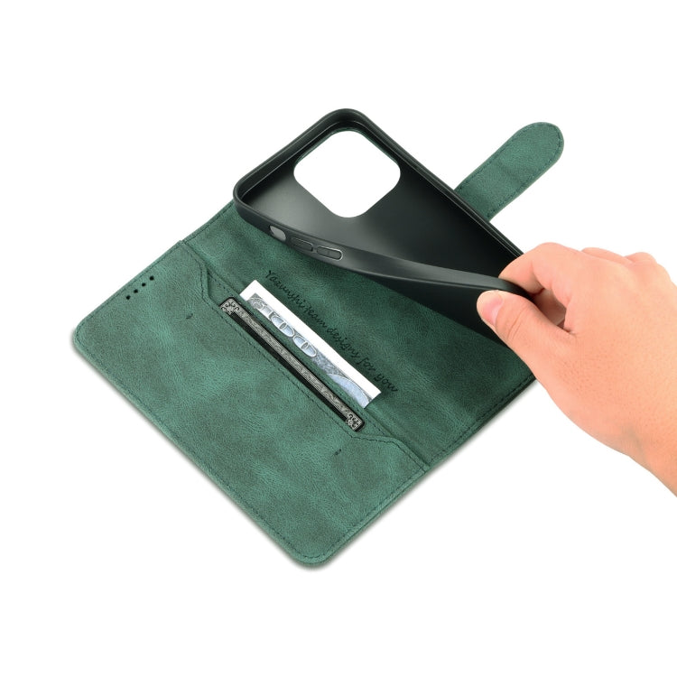 For iPhone 14 Pro AZNS Dream Second Generation Skin Feel PU+TPU Horizontal Flip Leather Phone Case