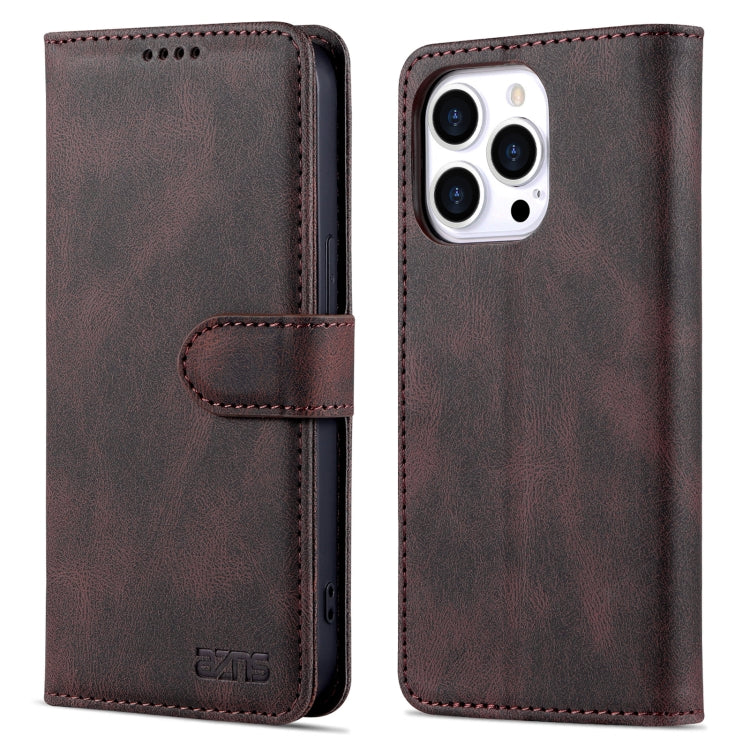 For iPhone 14 Pro Max AZNS Dream Second Generation Skin Feel PU+TPU Horizontal Flip Leather Phone Case