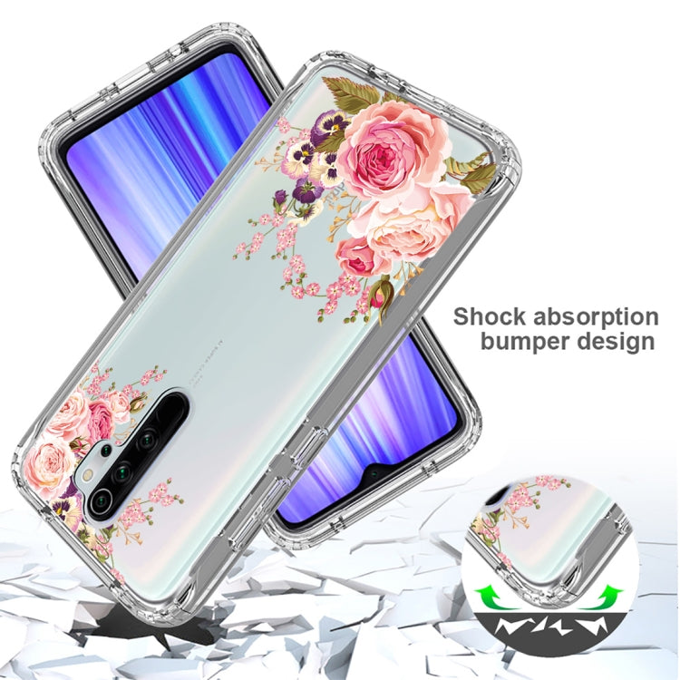For Xiaomi Redmi Note 8 Pro PC+TPU Transparent Painted Phone Case