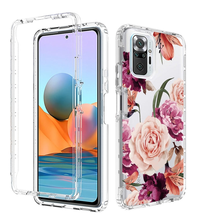 For Xiaomi Redmi Note 10 Pro PC+TPU Transparent Painted Phone Case