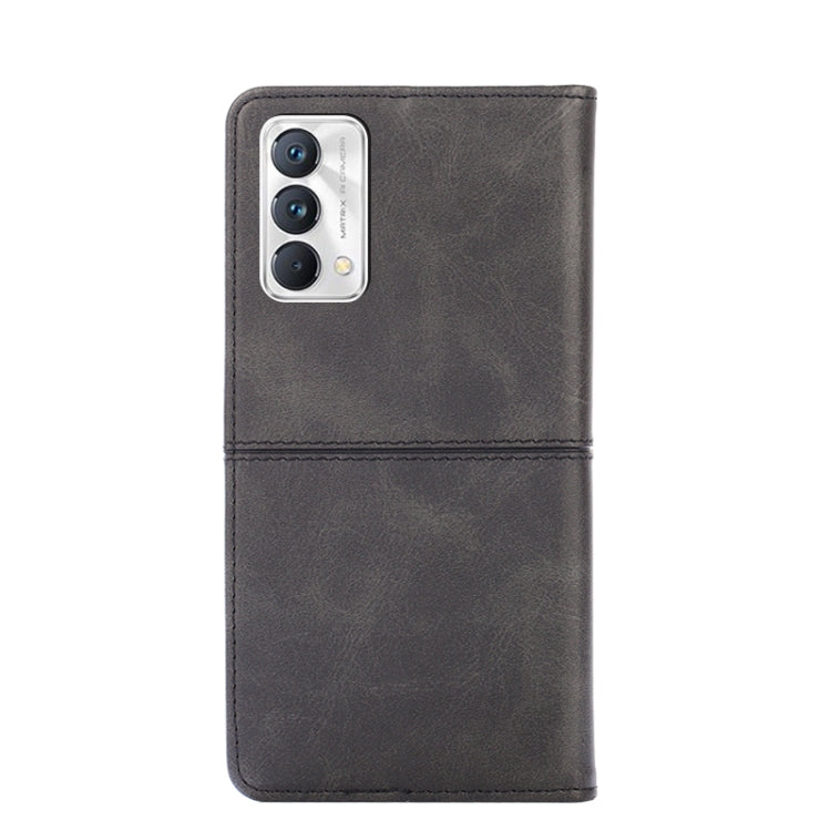 For OPPO Realme GT Explorer Maste/Realme GT Master/Realme Q3 Pro Carnival Cow Texture Magnetic Horizontal Flip Leather Phone Case