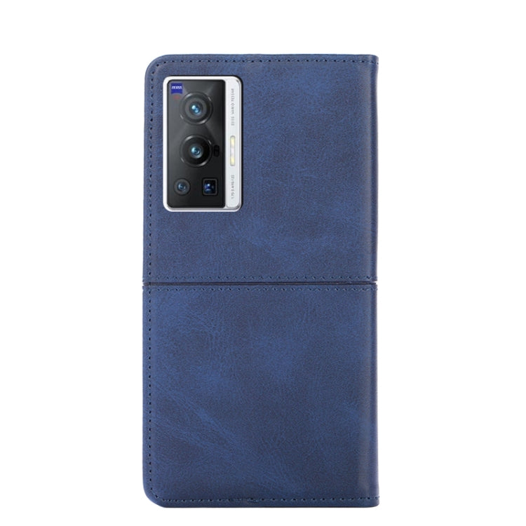 For vivo X70 Pro Cow Texture Magnetic Horizontal Flip Leather Phone Case