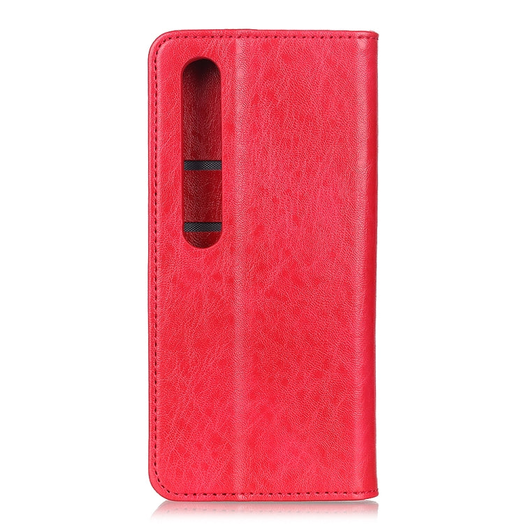 For Xiaomi 10 5G / 10 Pro 5G Magnetic Crazy Horse Texture Horizontal Flip Leather Case with Holder & Card Slots & Wallet