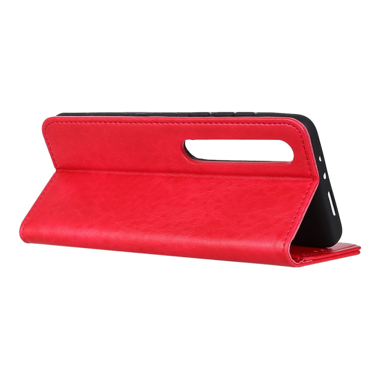 For Xiaomi 10 5G / 10 Pro 5G Magnetic Crazy Horse Texture Horizontal Flip Leather Case with Holder & Card Slots & Wallet