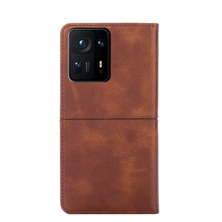 For Xiaomi Mix 4 Cow Texture Magnetic Horizontal Flip Leather Phone Case