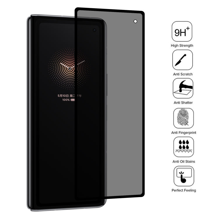 25 PCS Full Cover Anti-peeping Tempered Glass Film For Xiaomi Mi Mix Fold