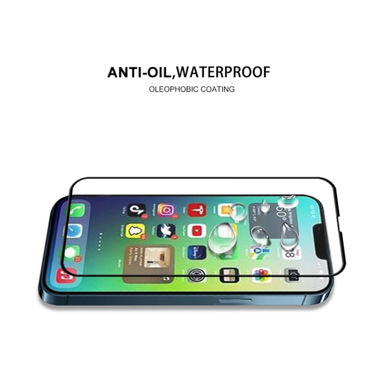 For iPhone 14 mocolo 9H 3D Curved Tempered Glass Film