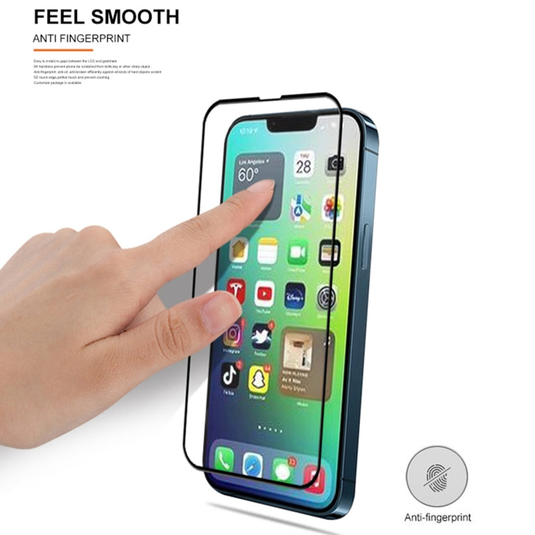 For iPhone 14 mocolo 9H 3D Curved Tempered Glass Film